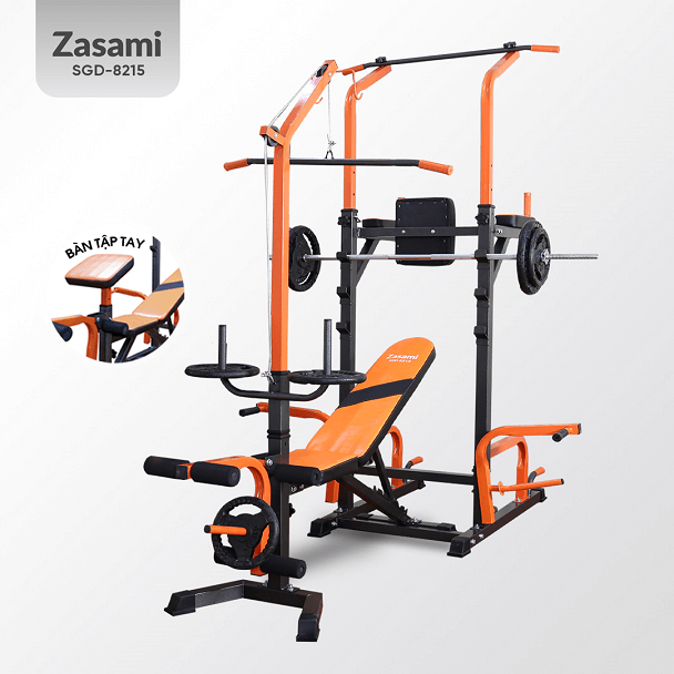 Giàn tạ tập gym đa năng Zasami SGD-8215