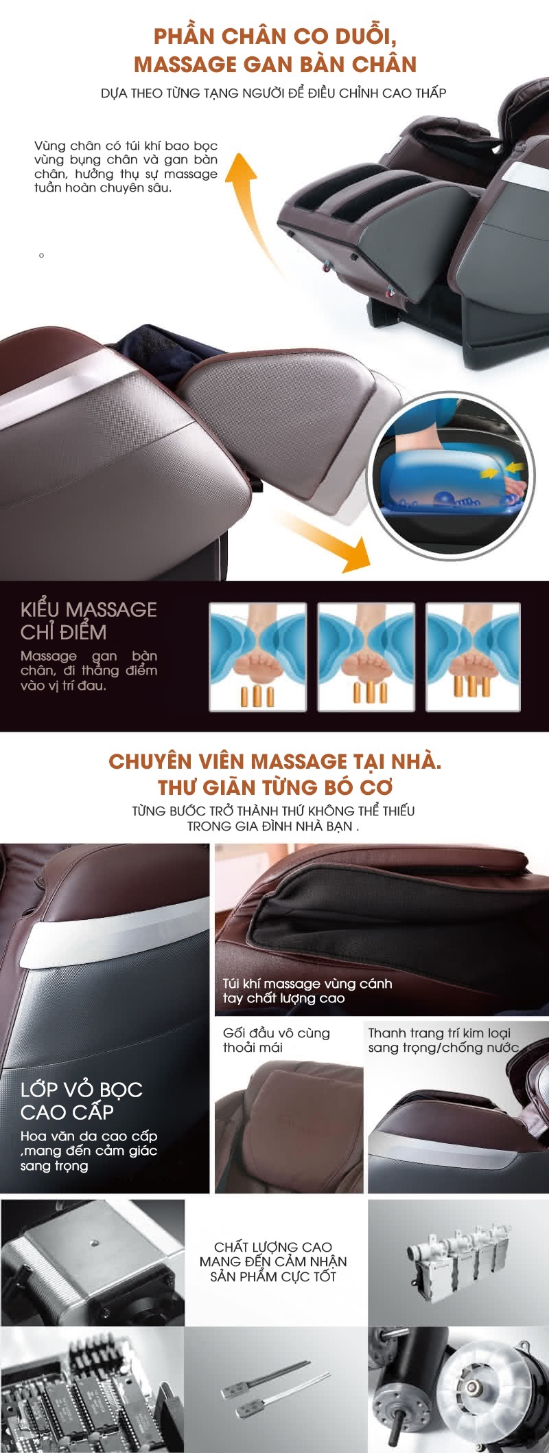 Ghế massage toàn thân Okasa OS-268 Plus