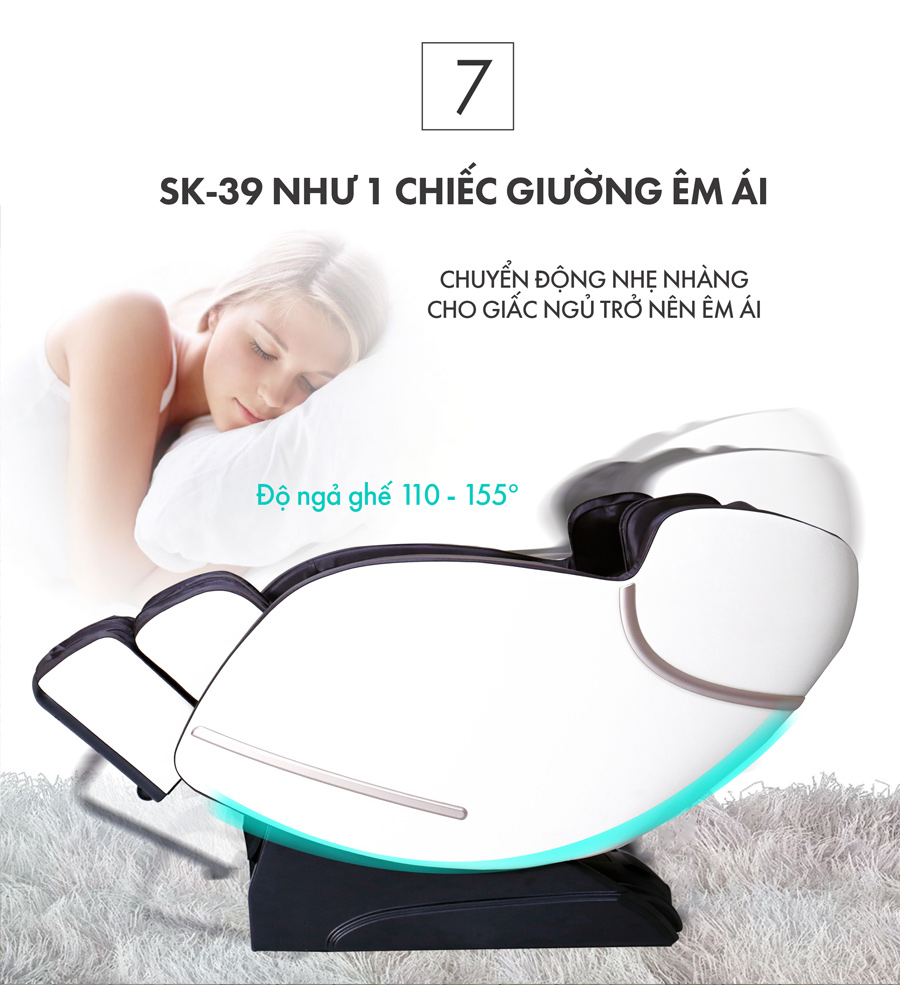 Ghế massage cao cấp nhật bản OSUN SK -39