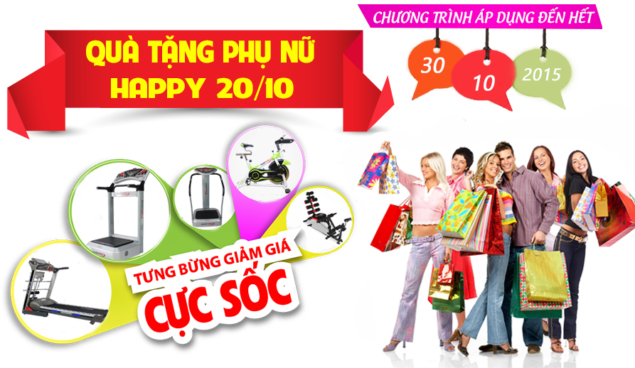 Khuyến mãi cực sốc ngày phụ nữ việt nam